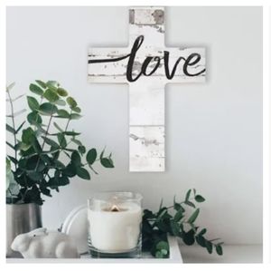 Wooden Love Cross